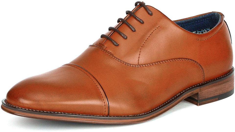 Bruno Marc Louis Formal Oxfords Cordones Vestir para Hombres