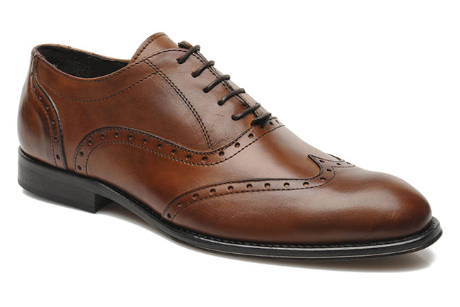 Zapatos con cordones para hombre | Café